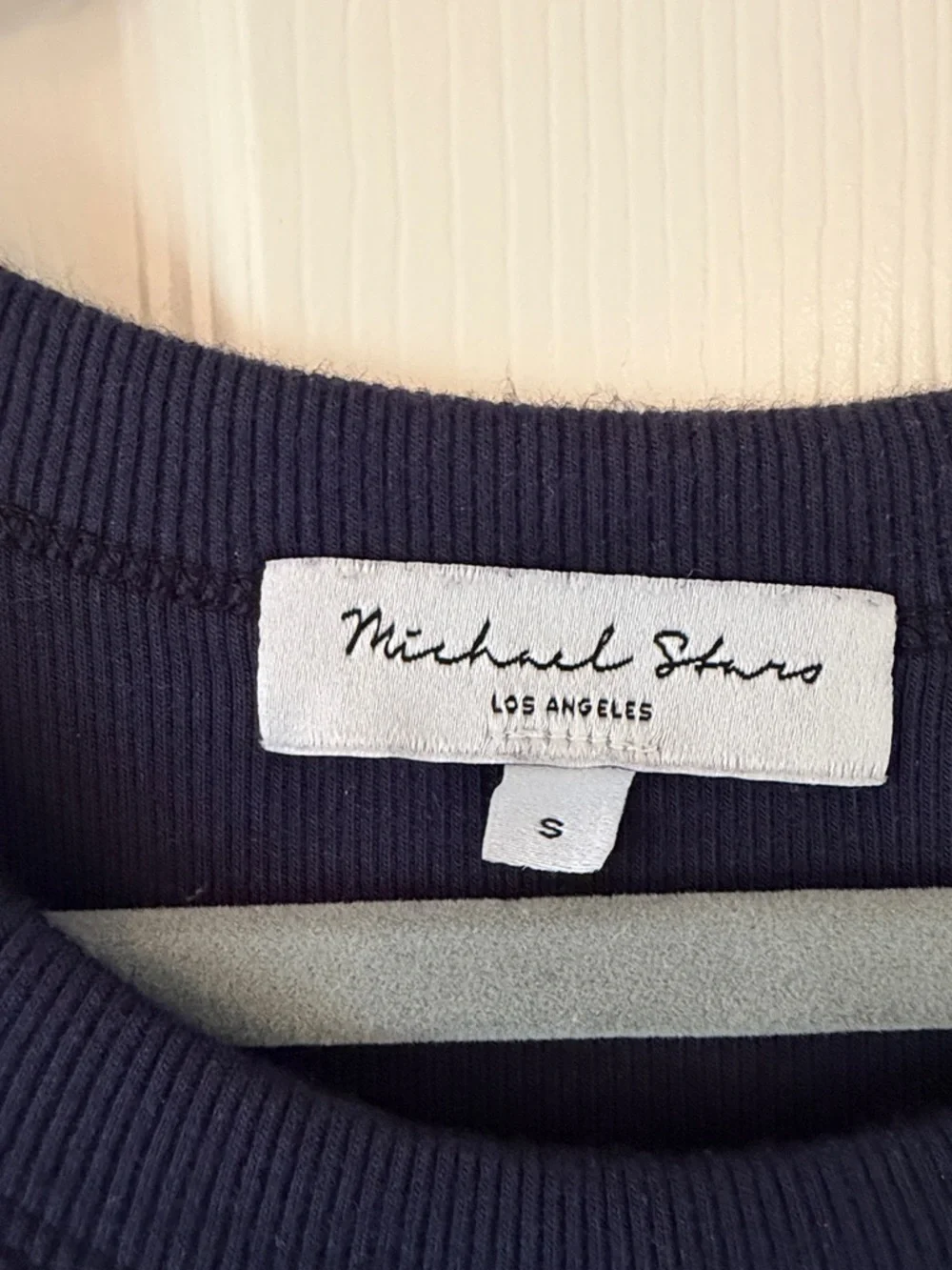 Michael Stars Wren Ribbed Midi Dress - Picture 4 of 9